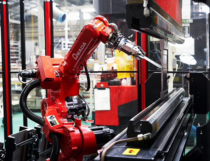 Robotergestützte Fertigung bei Chofu